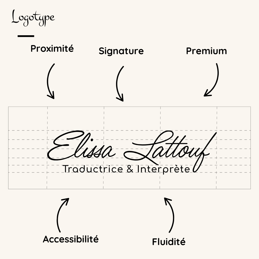 Logo de Elissa Lattouf, traductrice et interprète à Paris par bee digitale
