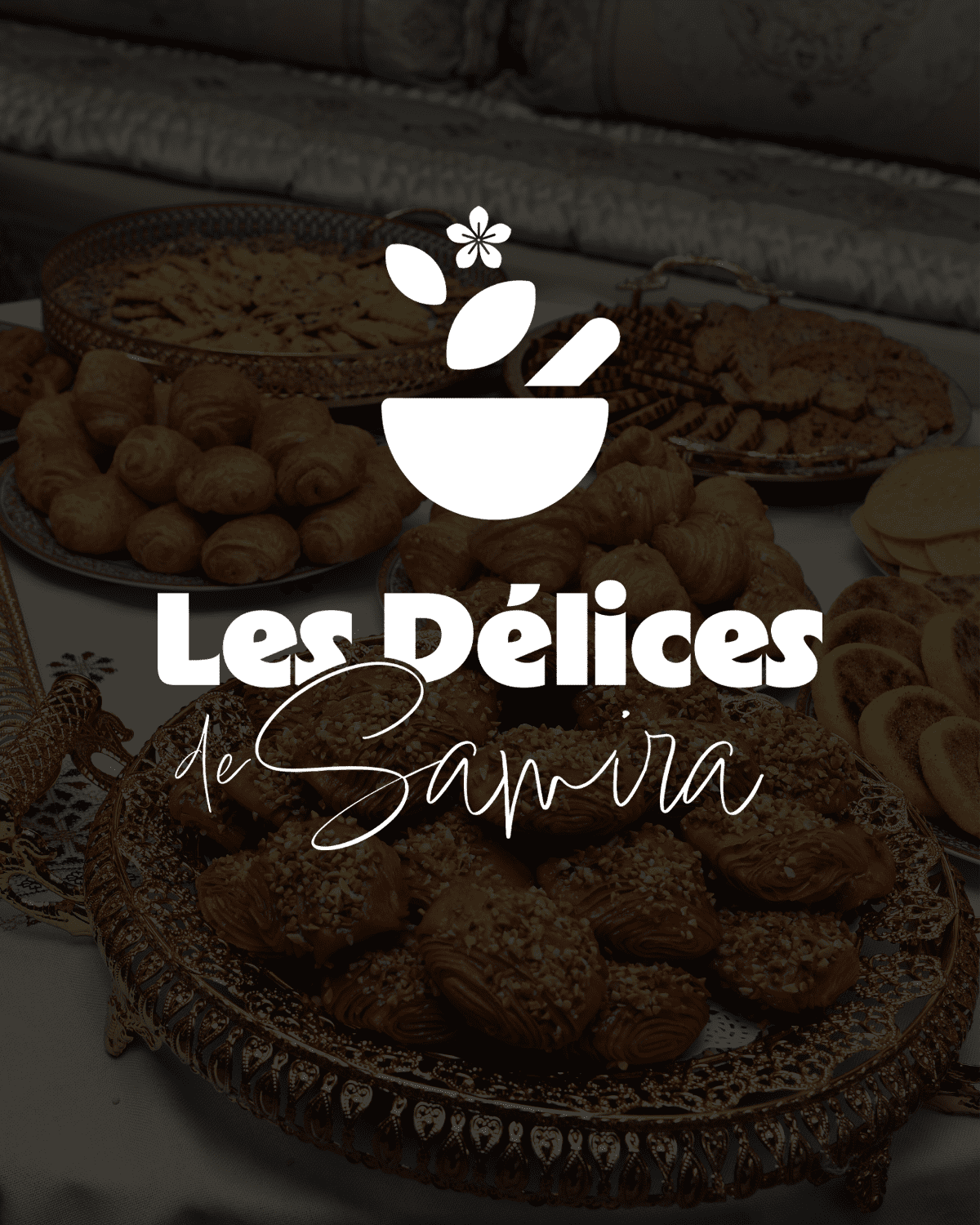 Création Logo pour pâtissière par bee digitale agence de communication